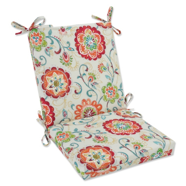 Lily Paisley Outdoor Dining Chair Cushion | Kirklands Home