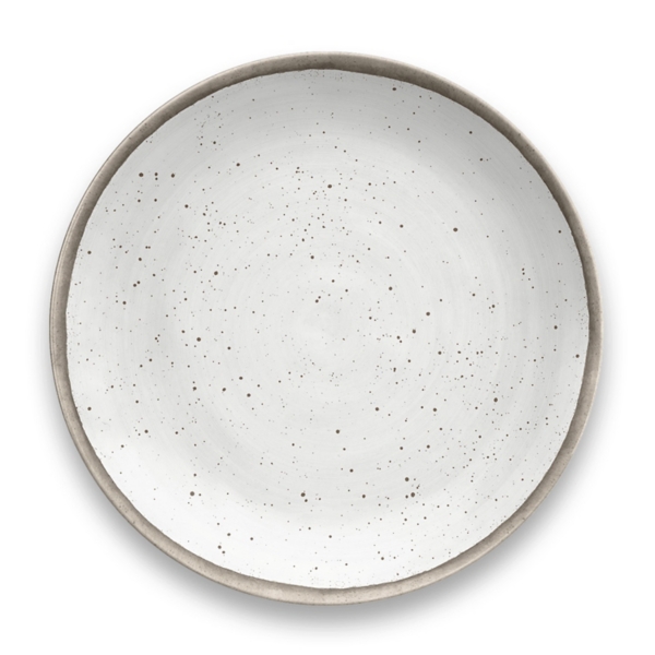 White melamine clearance plates