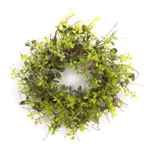 Mixed Green Foliage Wreath Kirklands Home