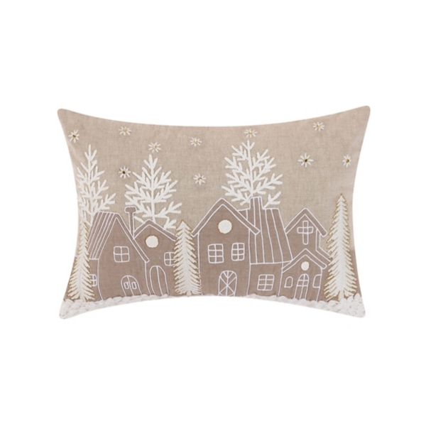 Christmas Feather Trees Bowl Filler Pillow