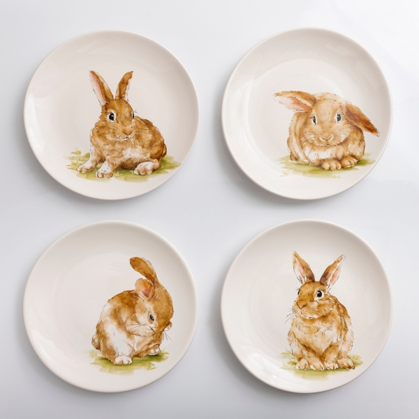 Easter salad plates hotsell