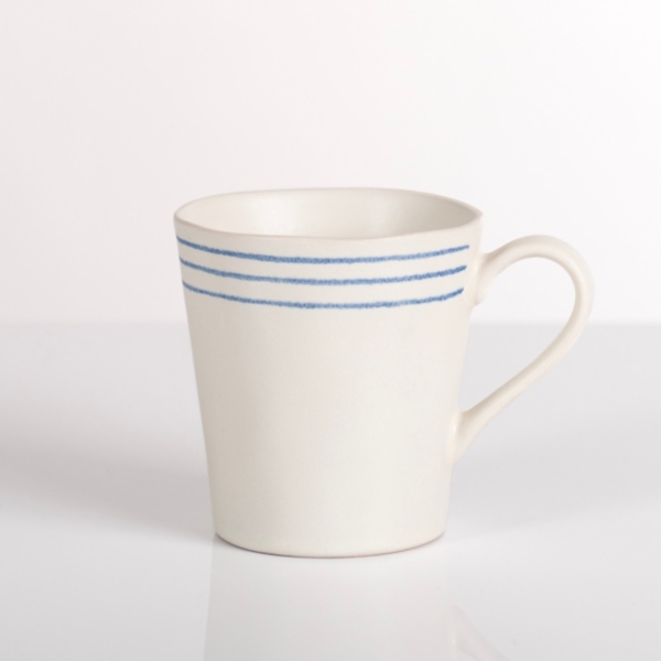 Blue Border Striped Mug Kirklands Home