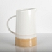 Taupe Half Dipped Pitcher
