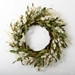 White Heathered Wheat Wreath