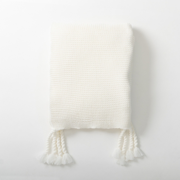 Ivory Spring Knit Throw Blanket Kirklands Home