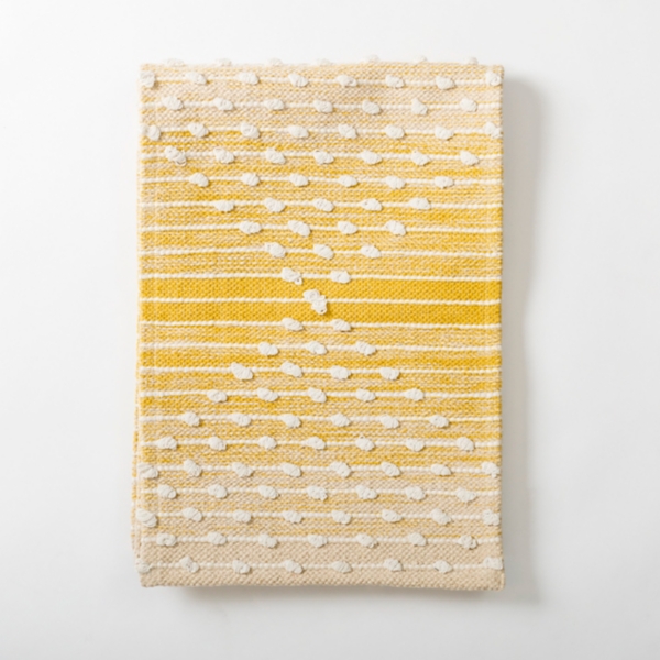 Sunny Yellow Woven Table Runner Kirklands Home