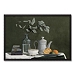 Antique Green Still Life Canvas Art Print