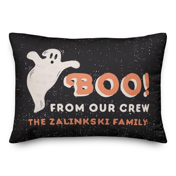 Personalized Boo From Our Crew Pillow Kirklands Home