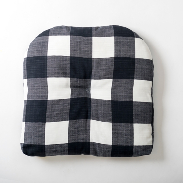 Black Buffalo Check Outdoor Chair Cushion Kirklands Home