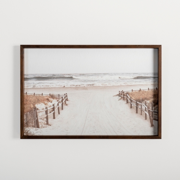 Beach Path Framed Art Print Kirklands Home