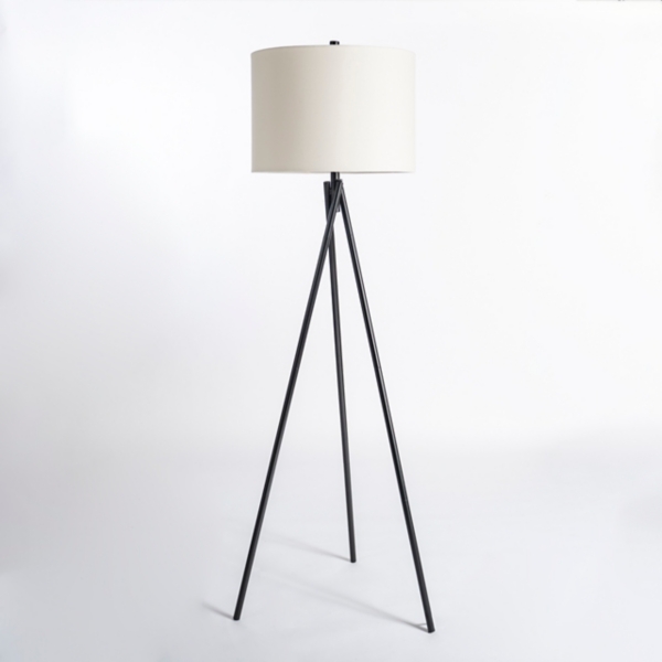 Modern Black Tripod Floor Lamp Kirklands Home