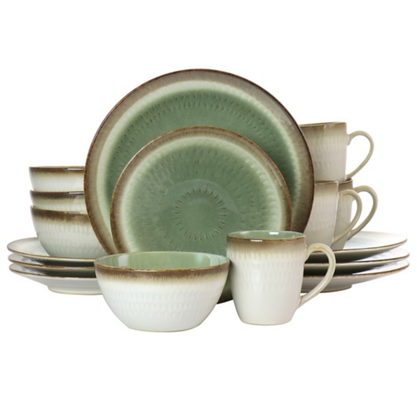 Distressed dinnerware outlet sets