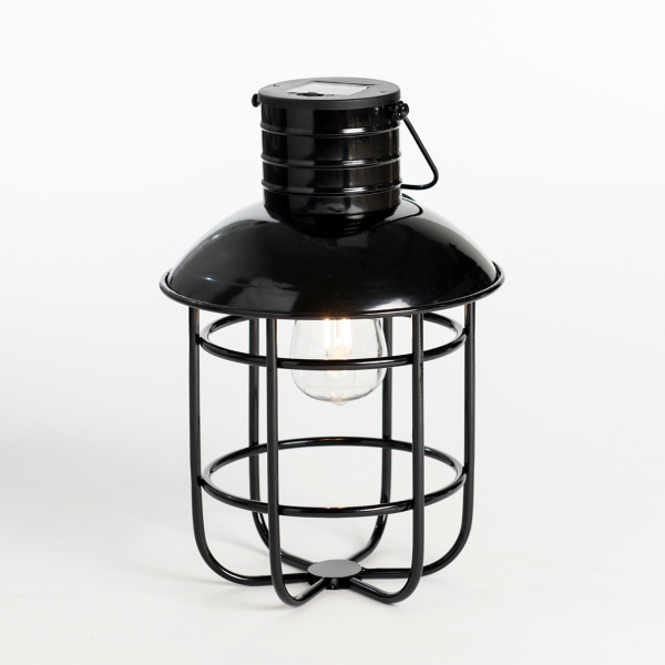 Solar deals cage lantern