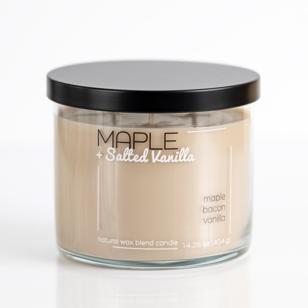 Maple & Salted Vanilla Triple Wick Jar Candle Kirklands Home