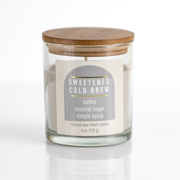 Sweetened Cold Brew Jar Candle Kirklands Home