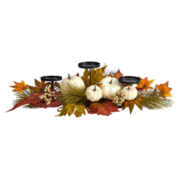 Pumpkins and Berries Fall Foliage Centerpiece Kirklands Home