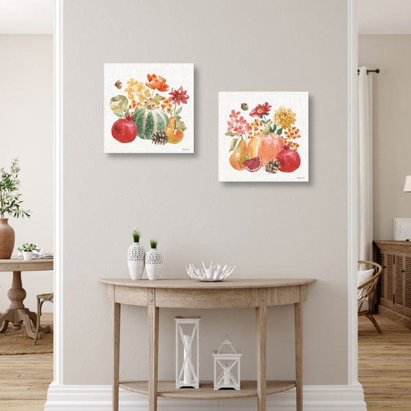 Pumpkin Bouquet 2pc. Harvest Wall Art Set Kirklands Home
