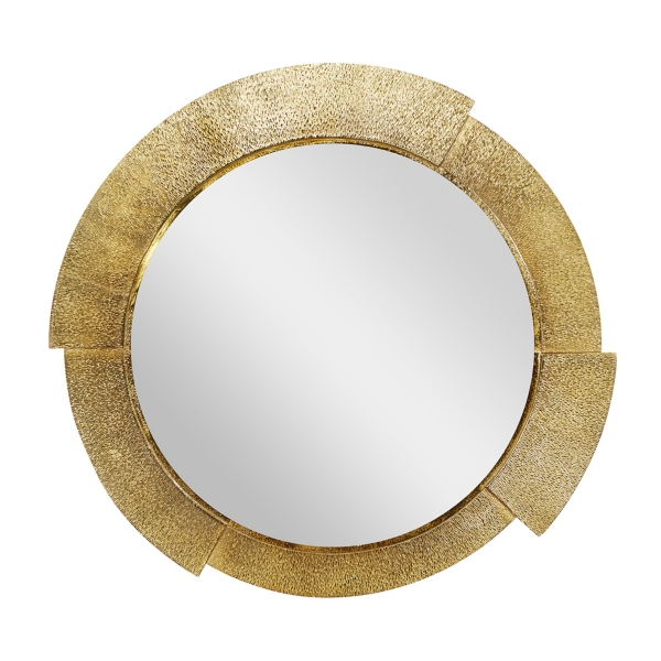 Gold Aluminum Kingsley Wall Mirror Kirklands Home