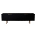 Golden Onyx Ribbed Side Console Table