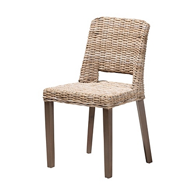 Natural Rattan High Back Dining Chairs Set of 2 Kirklands Home