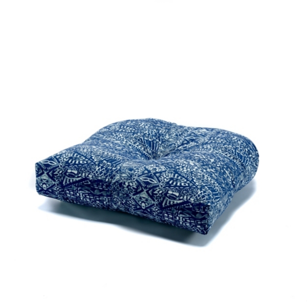 Blue Patterned Outdoor Chair Cushion Kirklands Home