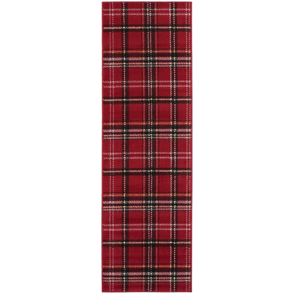 Red and Black Plaid Christmas Runner, 2x7 | Kirklands Home