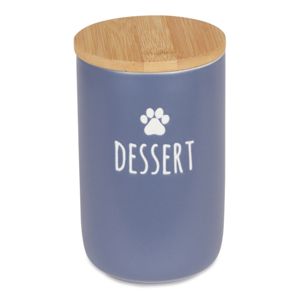 French Blue Dessert Pet Canister Kirklands Home