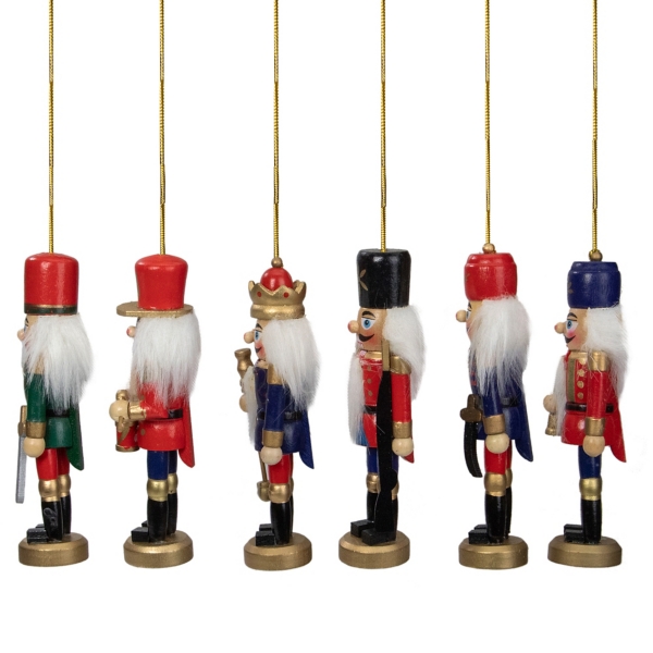Nostalgic Nutcracker Ornaments, Set of 6