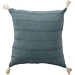 Blue Dobby Loomed Pillow