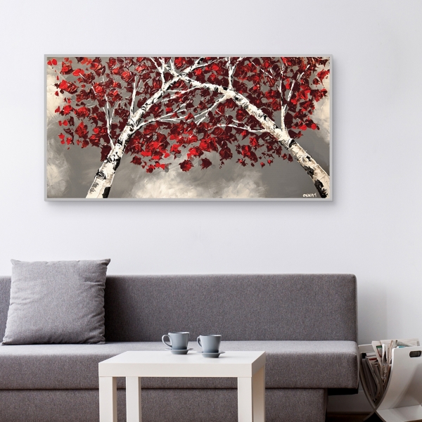 Reach I Framed Canvas Art Print