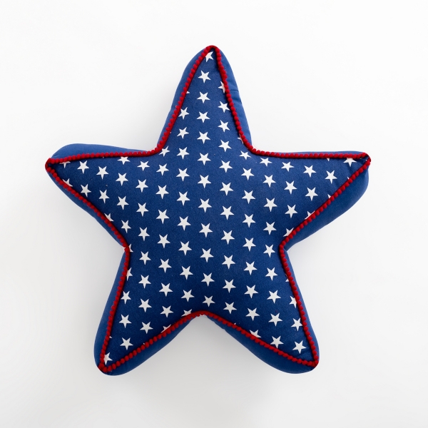Star Shaped Patriotic Outdoor Throw Pillow Kirklands Home