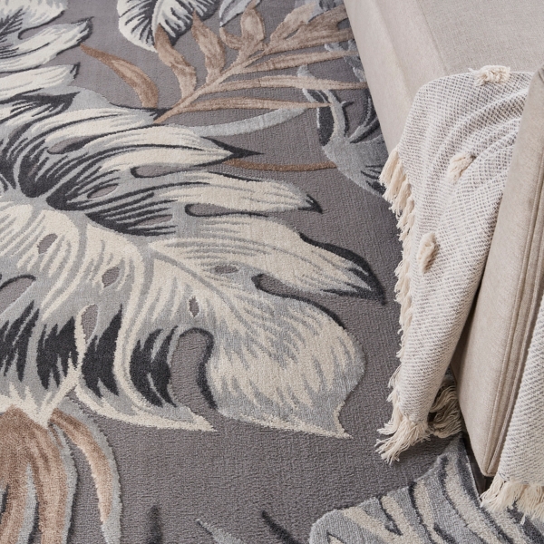 Grand Leaf Coastal Area Rug