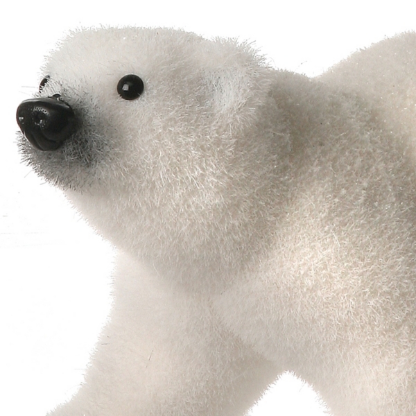 Polar Bear Cub Figurines, Set of 3