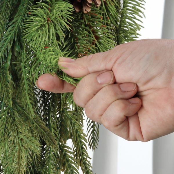 Real-Touch Norfolk Spruce Garland