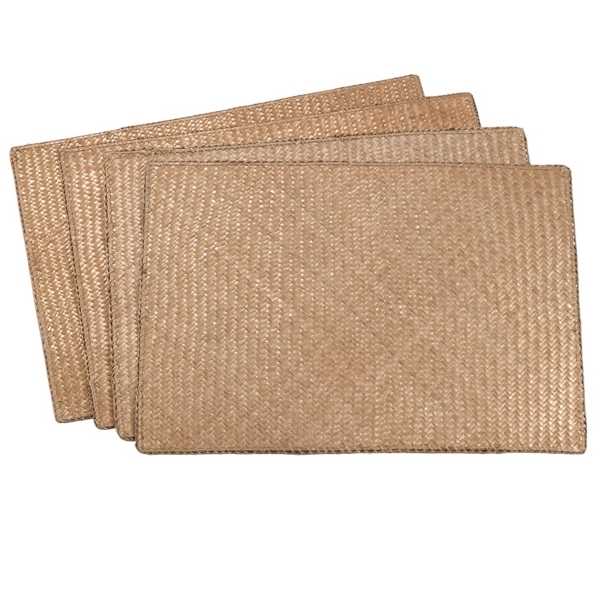Natural Woven Water Hyacinth Placemats, Set of 4 Kirklands Home