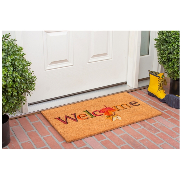 Outdoor Colorful Foliage Harvest Doormat Kirklands Home