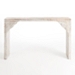 Anna Whitewashed Wood Console Table