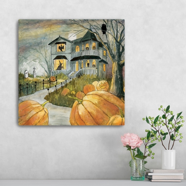 Haunted House Halloween Wall Plaque Kirklands Home