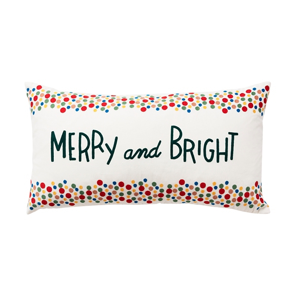 Merry and Bright Christmas Throw Pillow Kirklands Home
