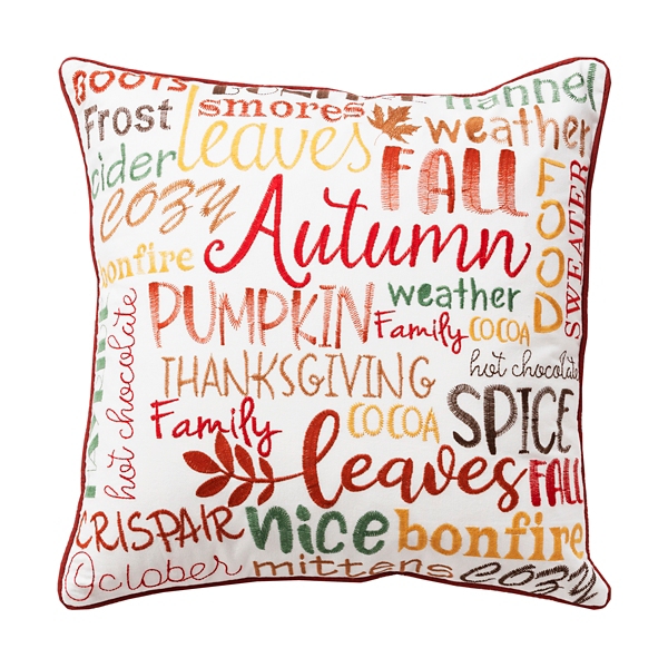 Multicolored Sentiment Harvest Throw Pillow Kirklands Home