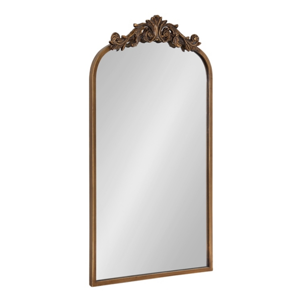 Gold Arendahl Arched Mirror, 19x31 in. Kirklands Home