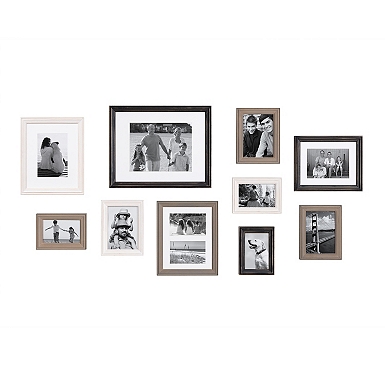 6-Piece Wood Gallery Frame Set