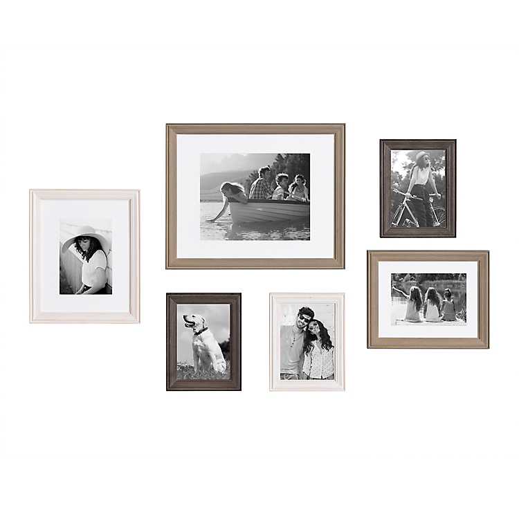 Brown and Gray 6-pc. Gallery Wall Frame Set