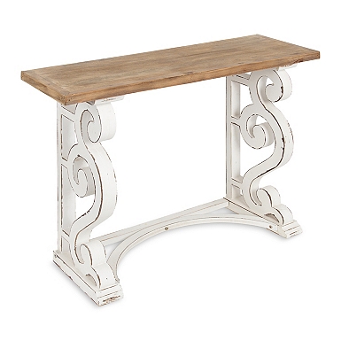 Farmhouse console deals table kirklands