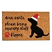 Personalized Dear Santa Bring Toys Doormat