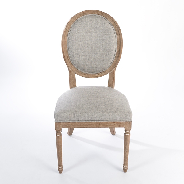 Louis Gray Upholstered Dining Chair Kirklands Home