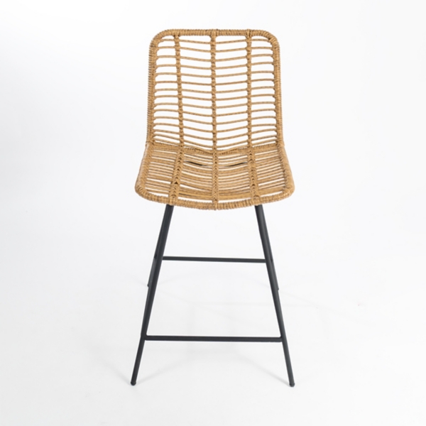 Natural Fishbone Rattan Counter Stool Kirklands Home