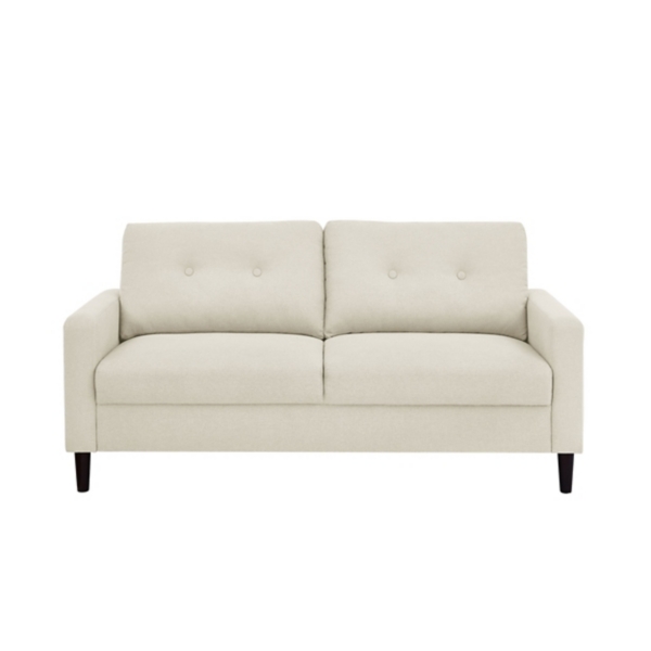 Beige Button Tufted Sofa | Kirklands Home