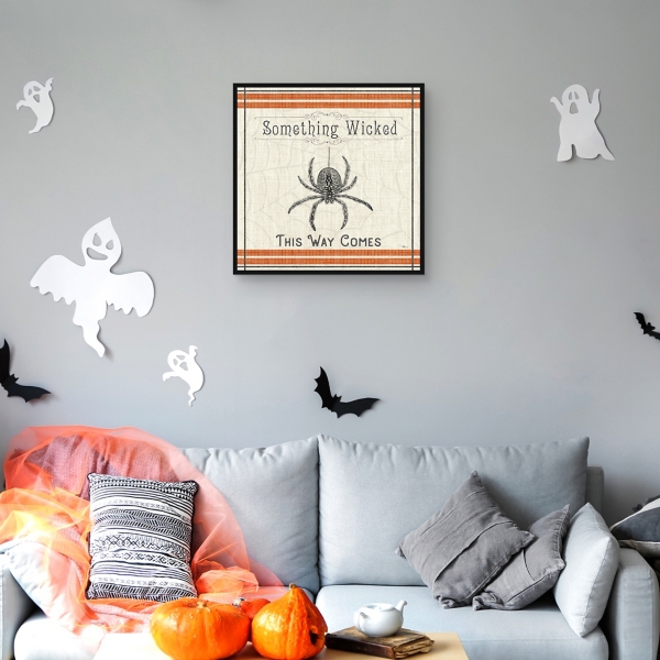 Something Wicked Spider Halloween Wall Plaque | Kirklands Home