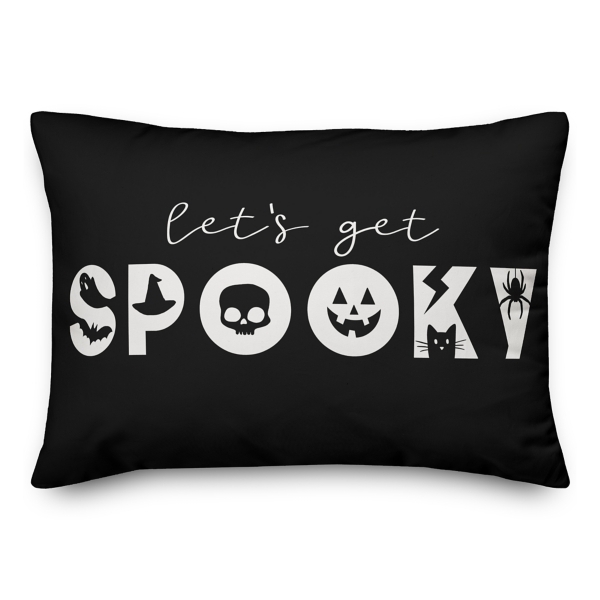 Lets Get Spooky Throw Pillow | Kirklands Home